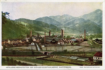 Böhler Gussstahlwerke in Kapfenberg