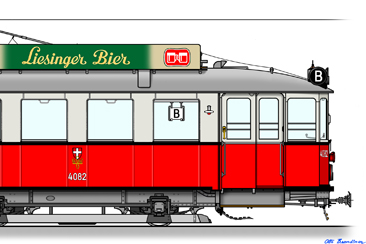 Die Straßenbahn Type M 4082 04